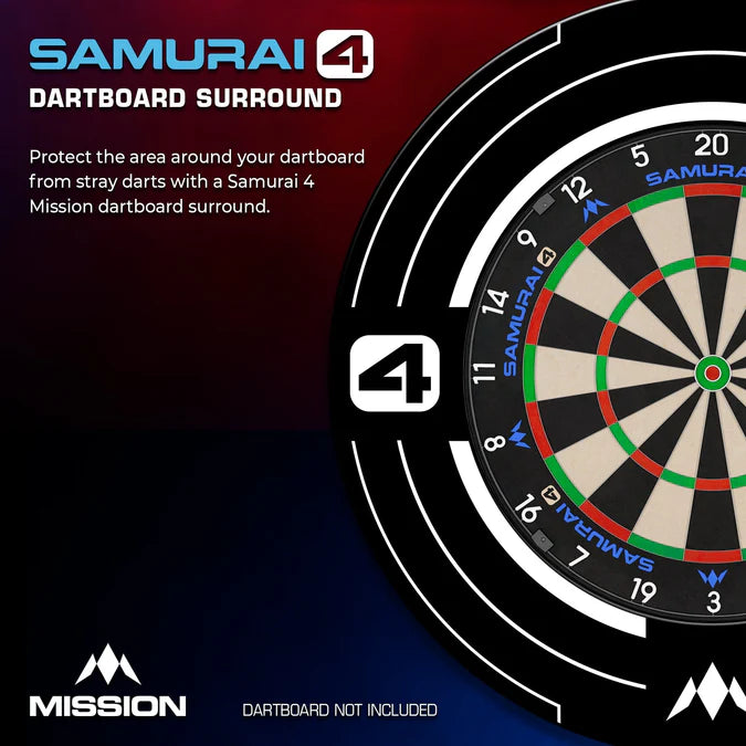 MISSION - SAMURAI 4 - PRO DARTBOARD SURROUND