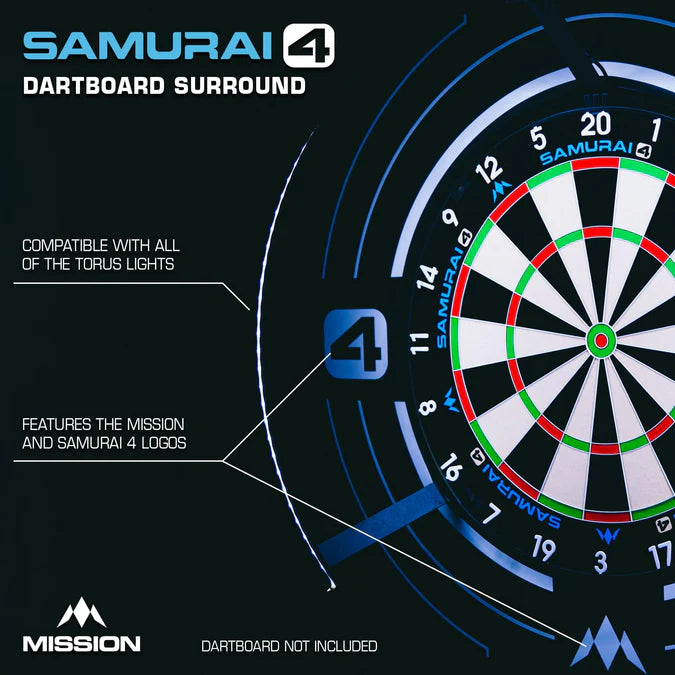 MISSION - SAMURAI 4 - PRO DARTBOARD SURROUND