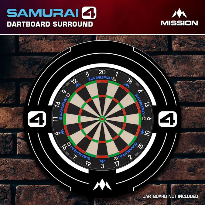 MISSION - SAMURAI 4 - PRO DARTBOARD SURROUND