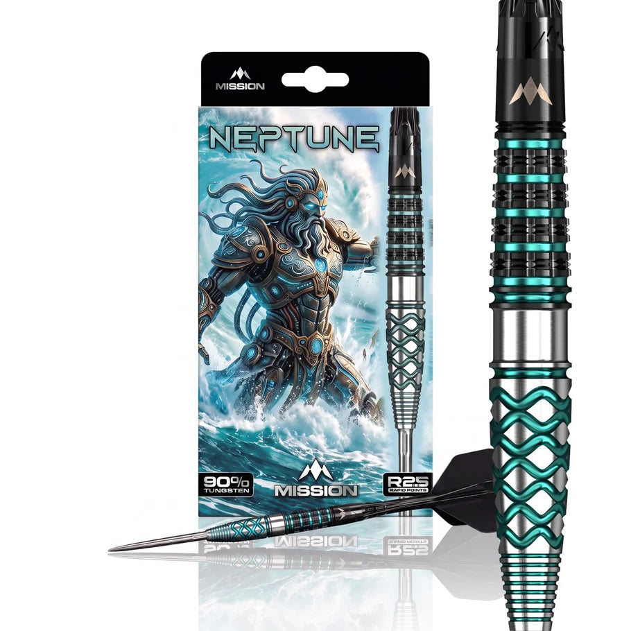 MISSION - NEPTUNE - R2.5 - RAPID POINT DARTS - 90% - 21g/23g/25g
