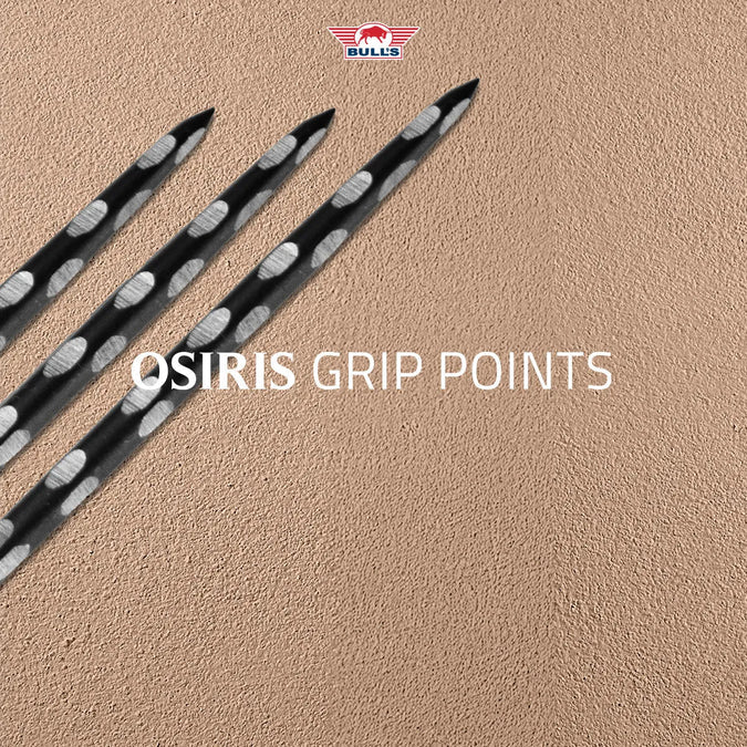 BULL'S (NL) - OSIRIS - SPARE/REPLACEMENT POINTS - STEEL TIP POINTS - 32mm/36mm/41mm