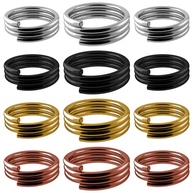 FLIGHTCLUB.IE - SPRINGS/RINGS - FOR USE WITH NYLON/POLY SHAFTS/STEMS - 1 SET (3)