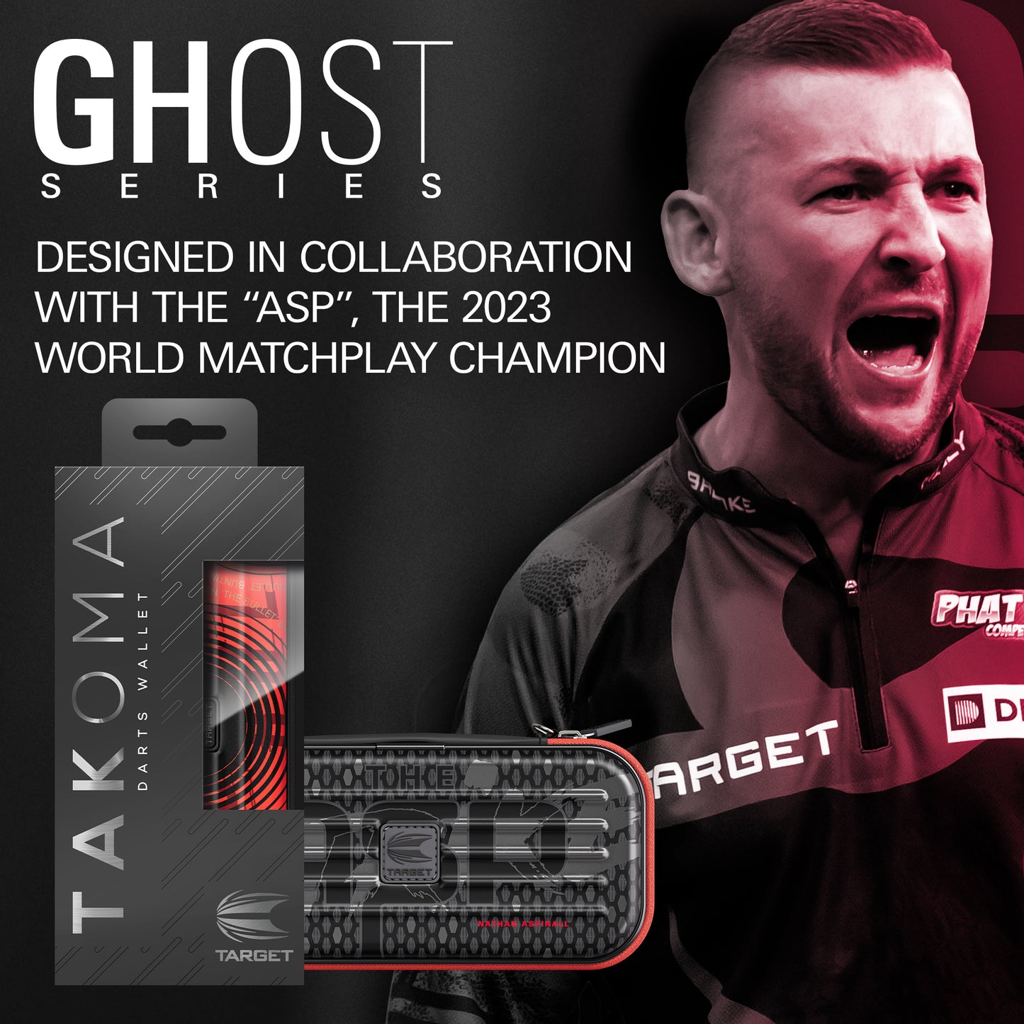 TARGET - TAKOMA - NATHAN ASPINALL - GHOST - TAKOMA DARTS CASE - 2025