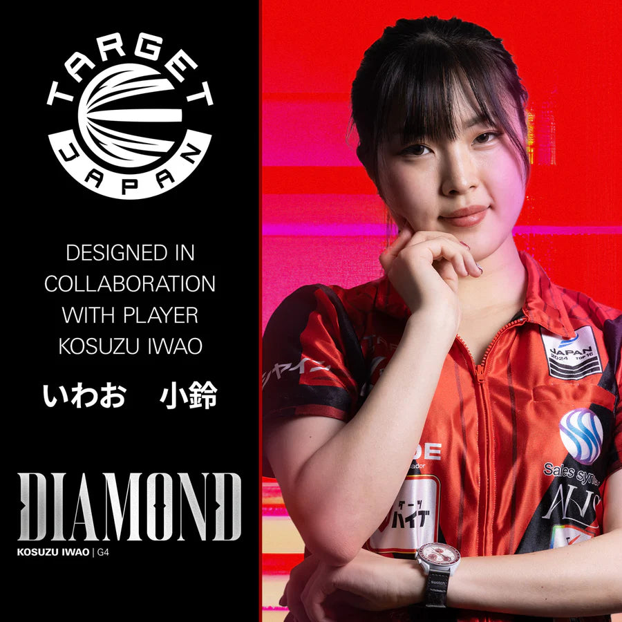 TARGET JAPAN - PRIME SERIES - DIAMOND - G4 - SWISS POINT DARTS - 90% - 22g/24g