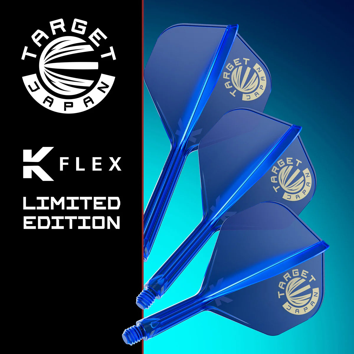 Japanese Target TARGET JAPAN - BLUE - TARGET JAPAN LOGO - KFLEX FLIGHT SYSTEM - No.2 S ...