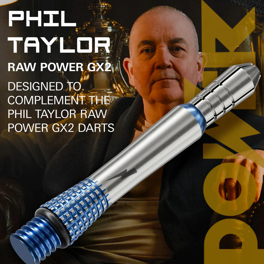 TARGET - PHIL TAYLOR - RAW POWER - Gx2 - TITANIUM DART STEMS / SHAFTS - 2025