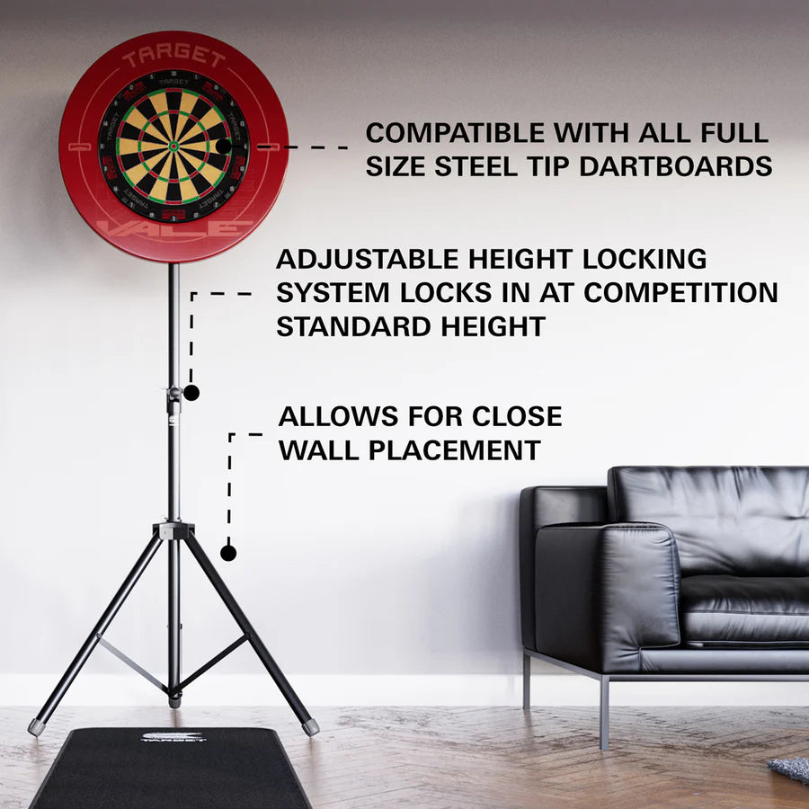 TARGET - DARTBOARD STAND - TRAVEL STAND - DARTBOARD STAND BY TARGET