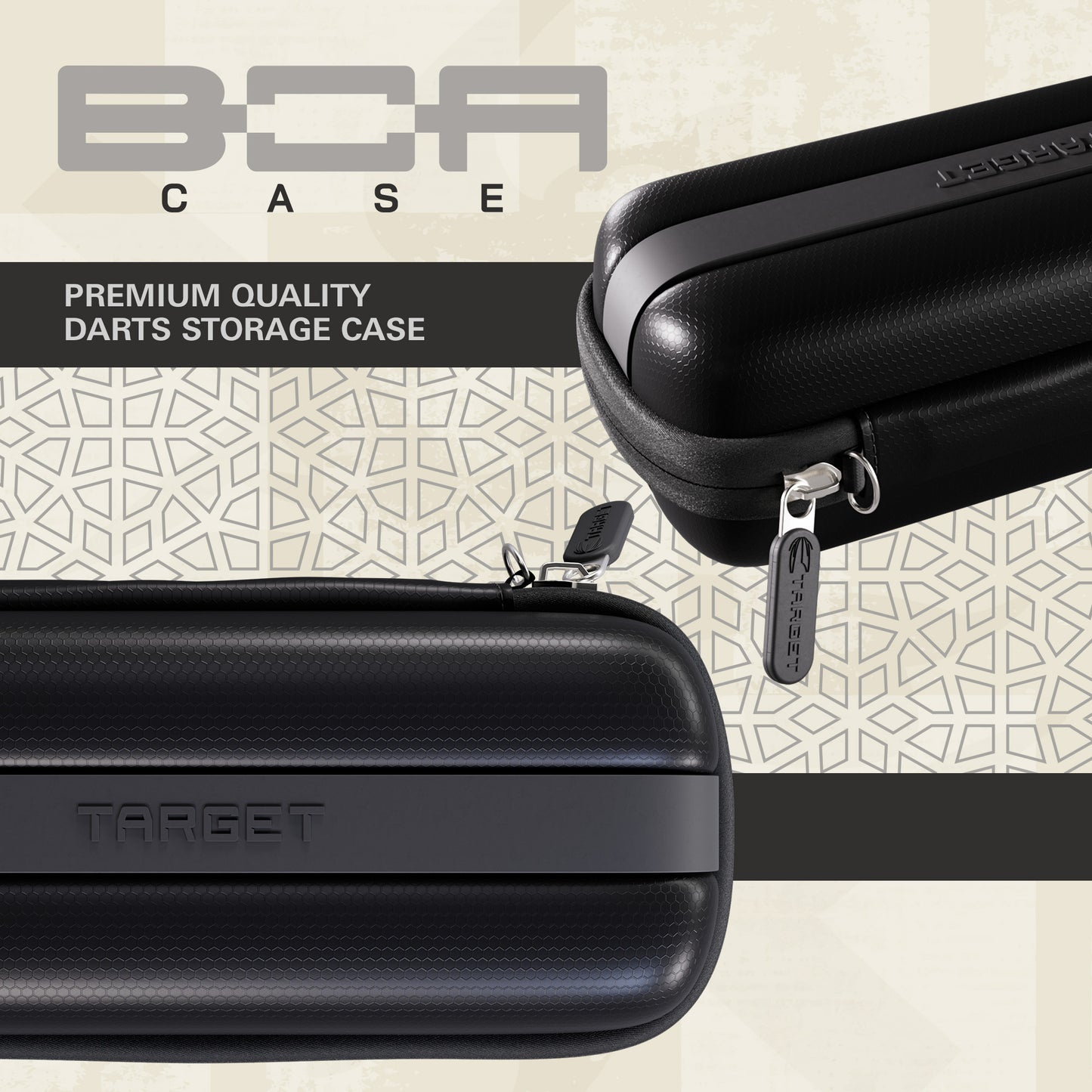 TARGET - BOA - DARTS CASE - 2025 - BLACK/BLACK