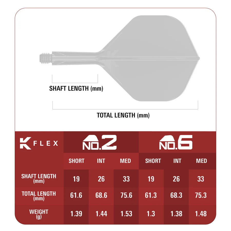 TARGET JAPAN - XENO - TARGET JAPAN LOGO - KFLEX FLIGHT SYSTEM - No.2 STANDARD