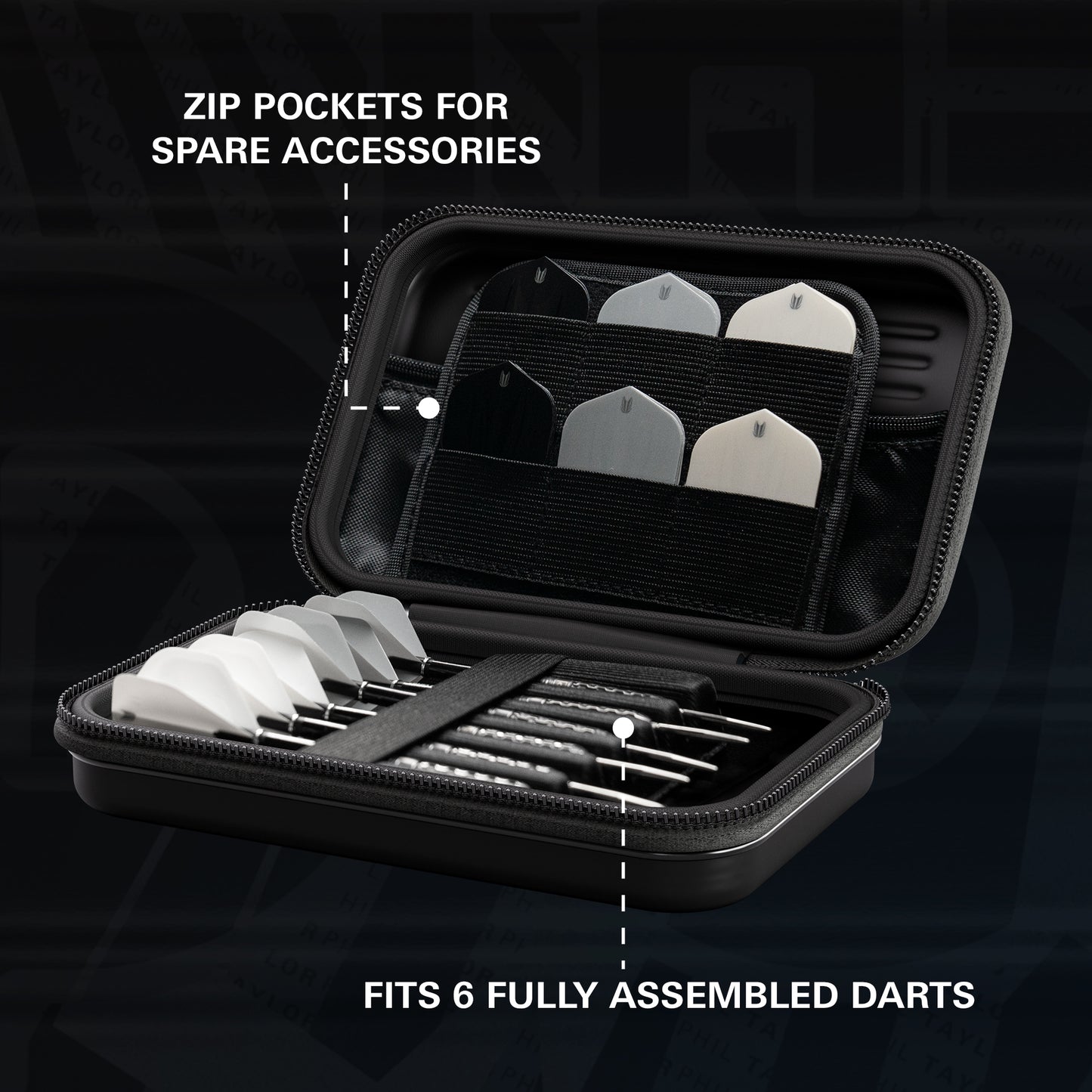 TARGET - TAKOMA - XL - PHIL TAYLOR - GHOST - XL TAKOMA DARTS CASE - 2025