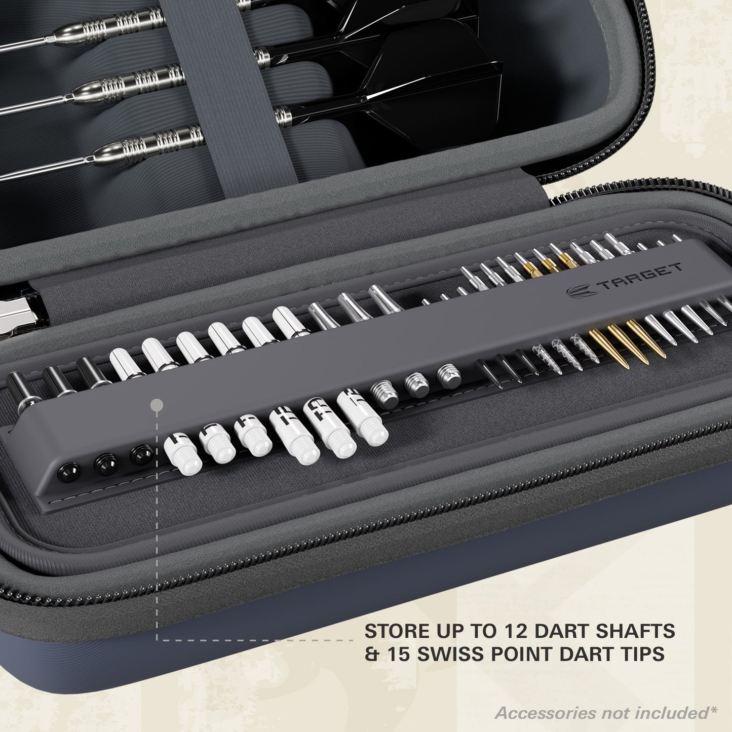 TARGET - BOA - DARTS CASE - 2025 - NAVY/DARK GREY