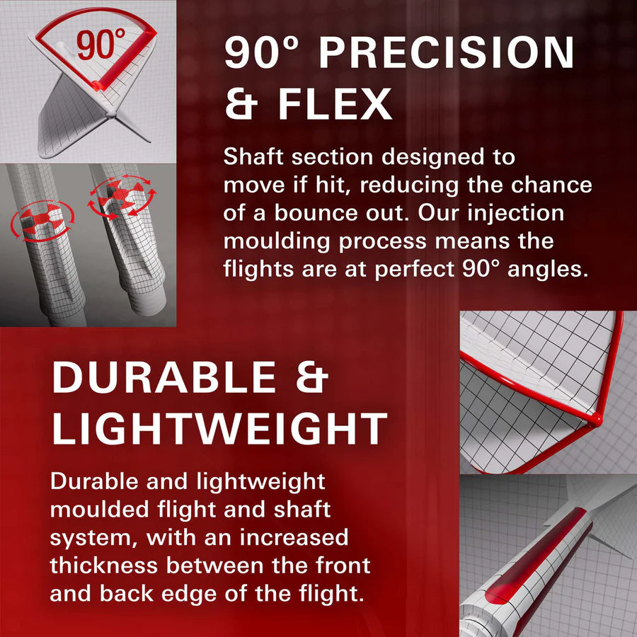 TARGET JAPAN - AQUA - TARGET JAPAN LOGO - KFLEX FLIGHT SYSTEM - No.6 SMALL