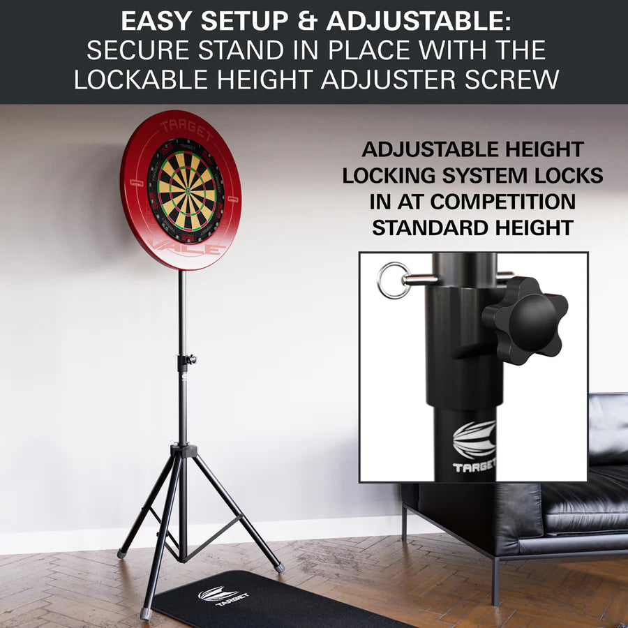 TARGET - DARTBOARD STAND - TRAVEL STAND - DARTBOARD STAND BY TARGET