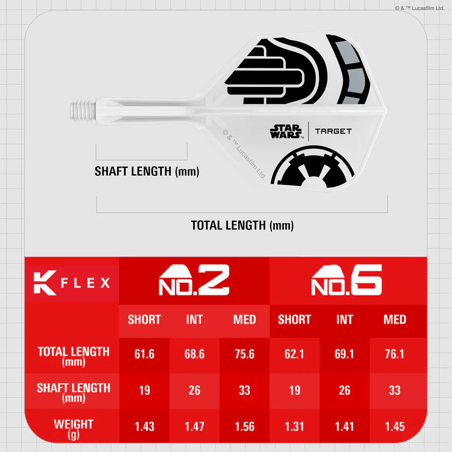 TARGET - STAR WARS - KFLEX - STORM TROOPER - STANDARD No.2
