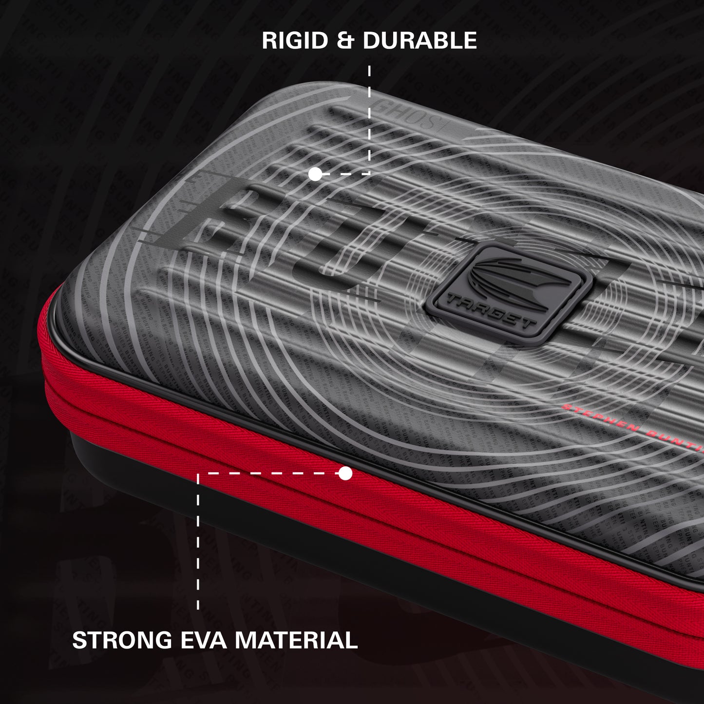 TARGET - TAKOMA - XL - STEPHEN BUNTING - GHOST - XL TAKOMA DARTS CASE - 2025