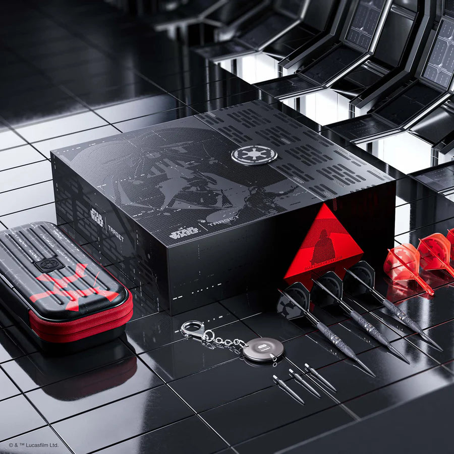 TARGET - STAR WARS - DARTH VADER - STEEL TIP DARTS - 95% - 22g/24g/26g