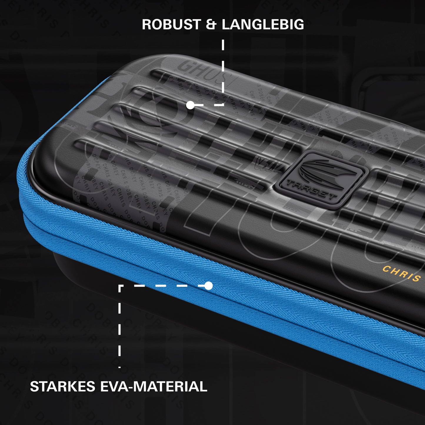 TARGET - TAKOMA - CHRIS DOBEY - GHOST - TAKOMA DARTS CASE - 2025