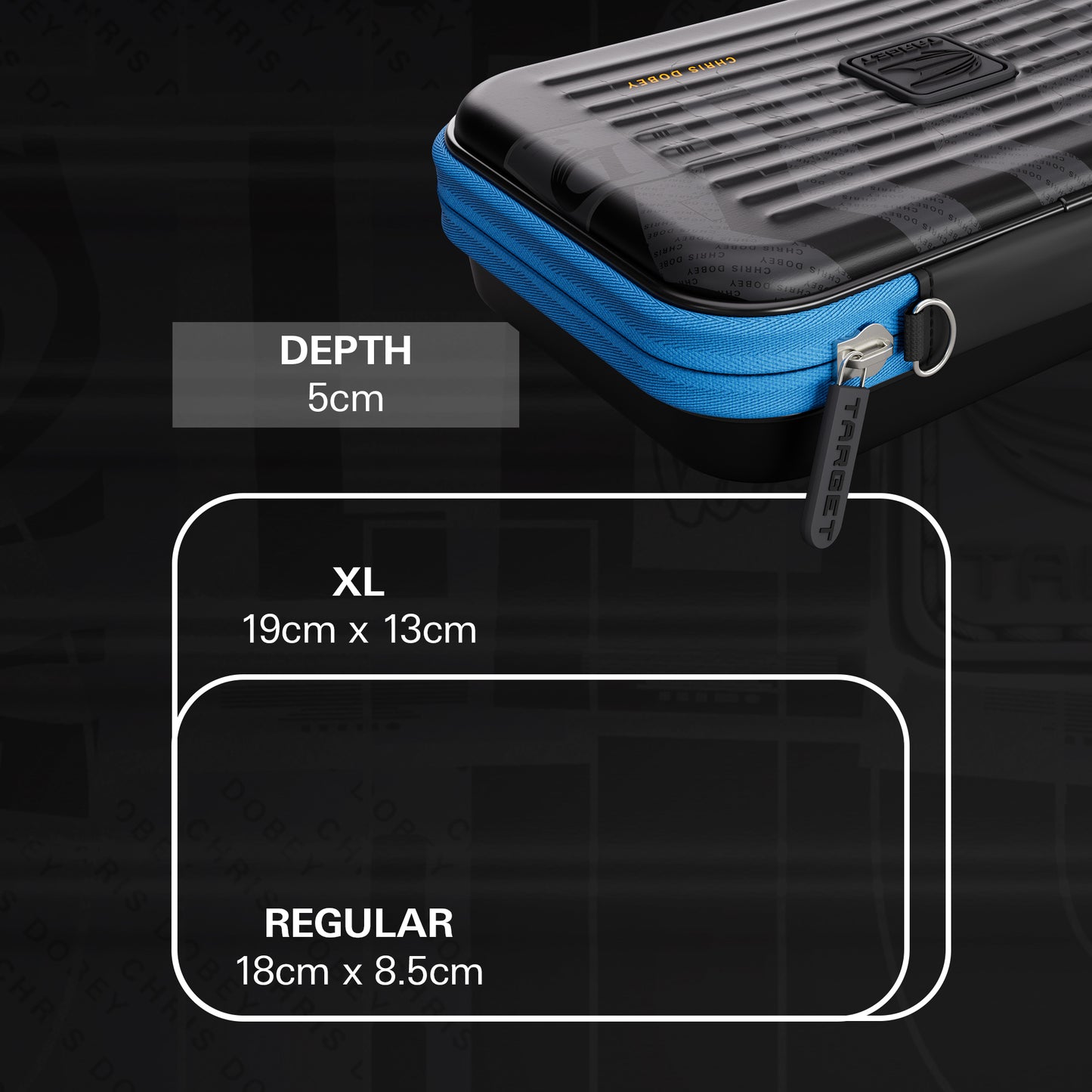 TARGET - TAKOMA - XL - CHRIS DOBEY - GHOST - XL TAKOMA DARTS CASE - 2025