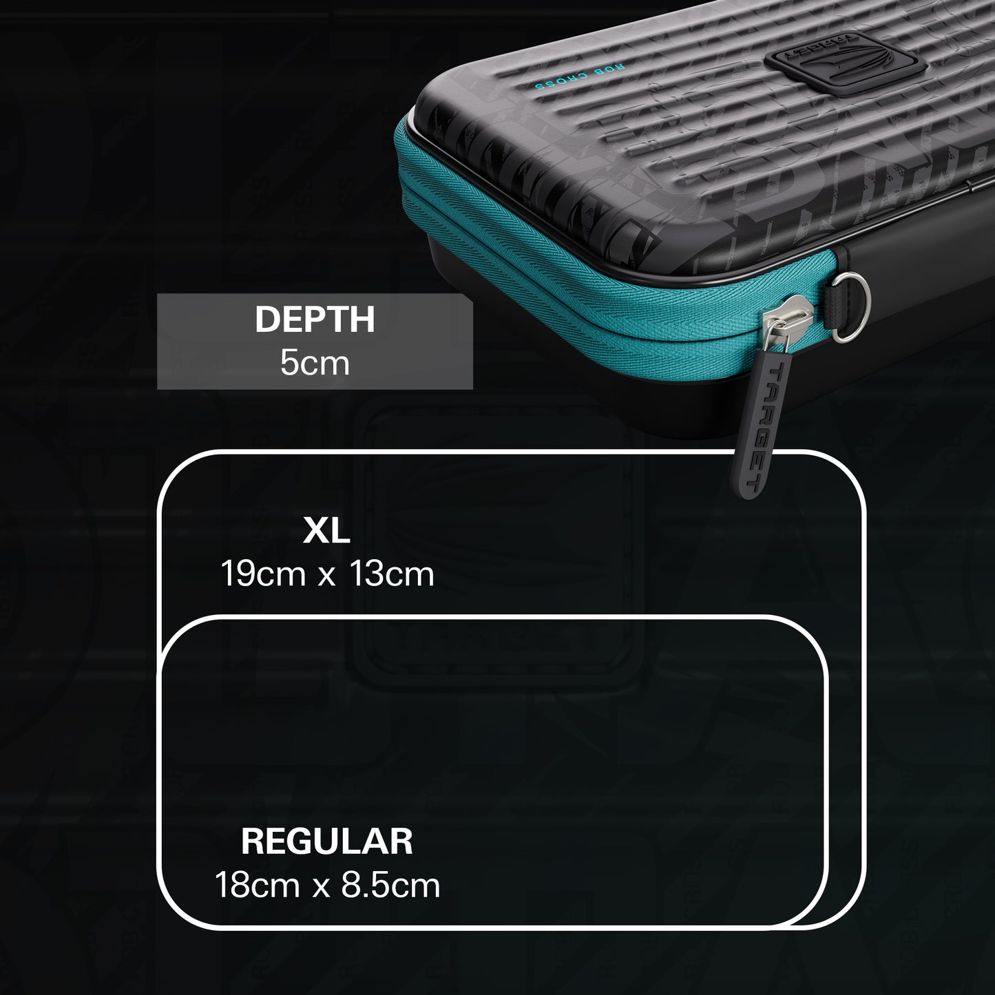 TARGET - TAKOMA - XL - ROB CROSS - GHOST - XL TAKOMA DARTS CASE - 2025