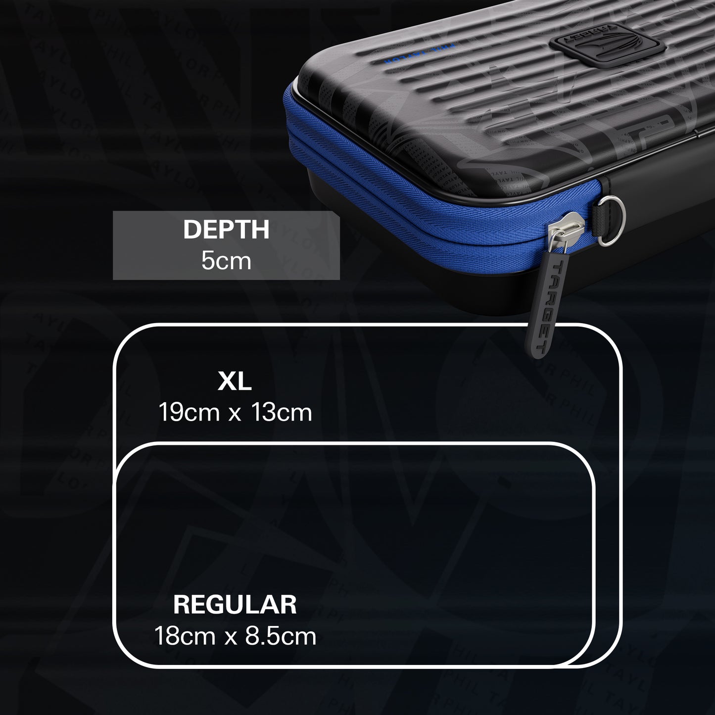 TARGET - TAKOMA - XL - PHIL TAYLOR - GHOST - XL TAKOMA DARTS CASE - 2025