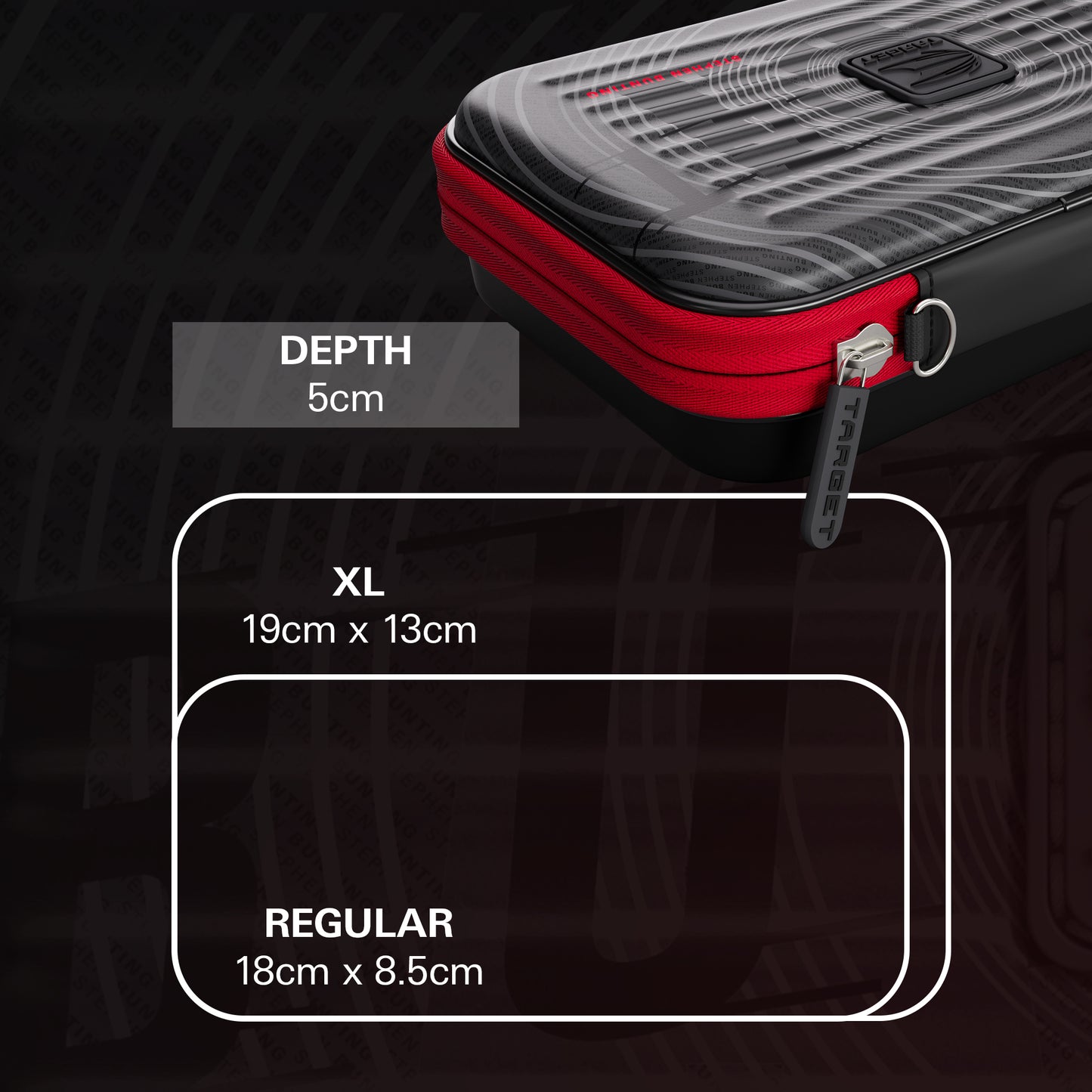 TARGET - TAKOMA - XL - STEPHEN BUNTING - GHOST - XL TAKOMA DARTS CASE - 2025