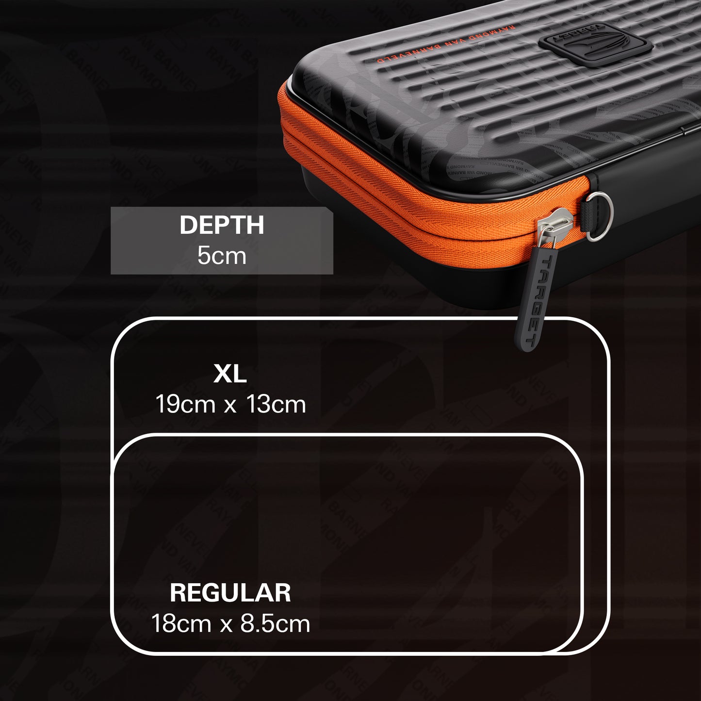TARGET - TAKOMA - XL - RAYMOND VAN BARNAVELD - GHOST - XL TAKOMA DARTS CASE - 2025