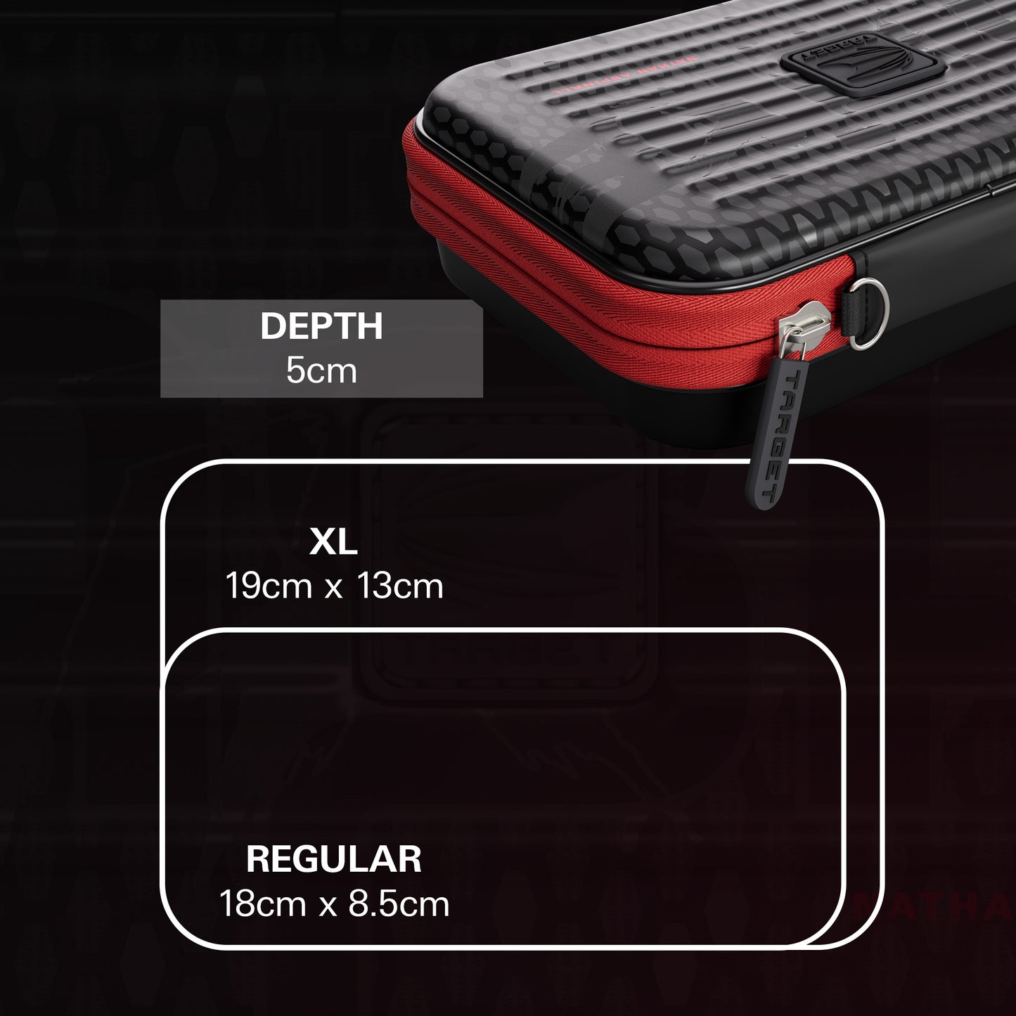 TARGET - TAKOMA XL - NATHAN ASPINALL - GHOST - XL TAKOMA DARTS CASE - 2025