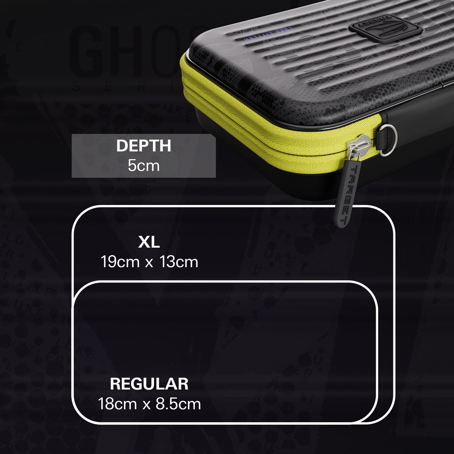 TARGET - TAKOMA - XL - LUKE LITTLER - GHOST - XL TAKOMA DARTS CASE - 2025