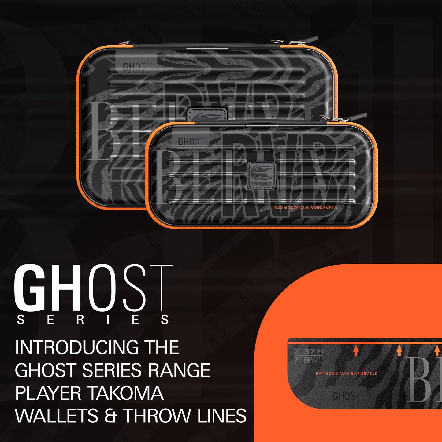 TARGET - TAKOMA - XL - RAYMOND VAN BARNAVELD - GHOST - XL TAKOMA DARTS CASE - 2025