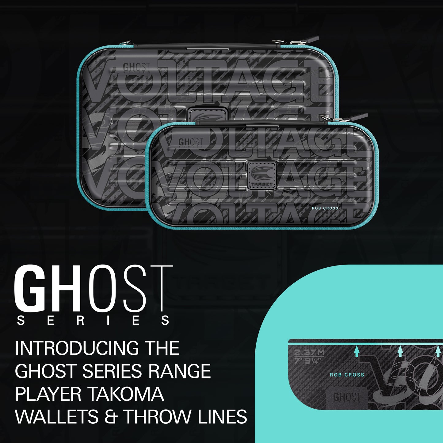 TARGET - TAKOMA - ROB CROSS - GHOST - TAKOMA DARTS CASE - 2025
