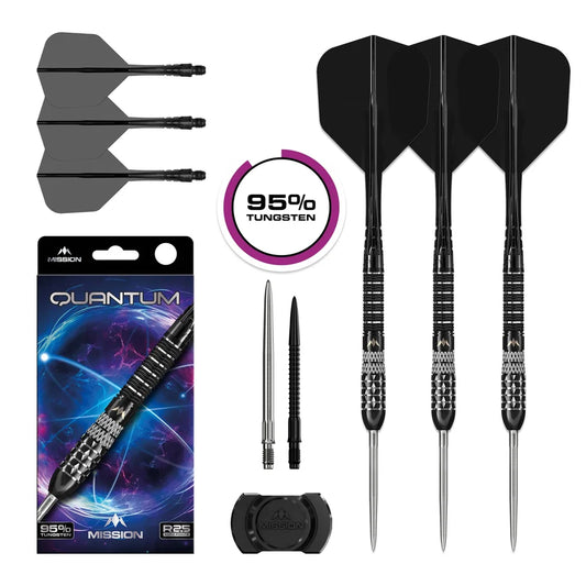 MISSION - QUANTUM - R2.5 - RAPID POINT DARTS - 95% - 21g/23g