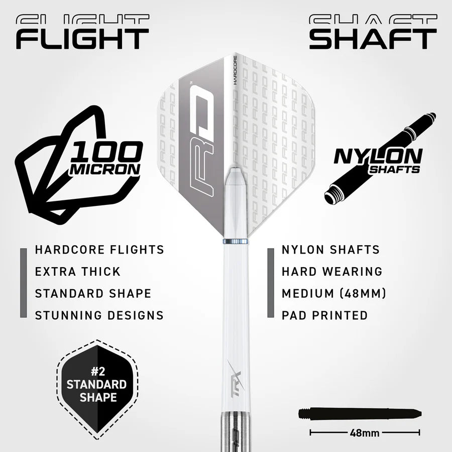 RED DRAGON - JAVELIN - STEEL TIP DARTS - 85% - 23g