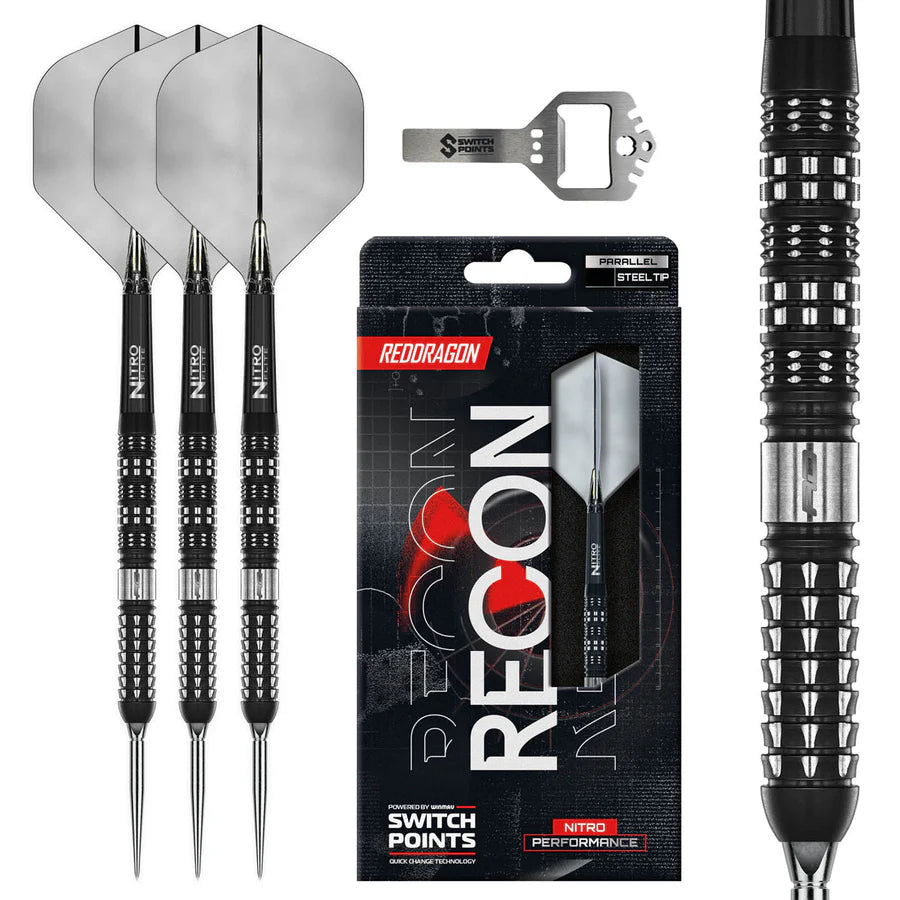 RED DRAGON - RECON - PARALLEL - SWITCH POINT DARTS - 90% - 22g/24g