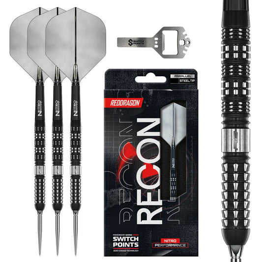 RED DRAGON - RECON - PARALLEL - SWITCH POINT DARTS - 90% - 22g/24g