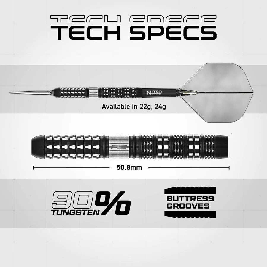 RED DRAGON - RECON - PARALLEL - SWITCH POINT DARTS - 90% - 22g/24g