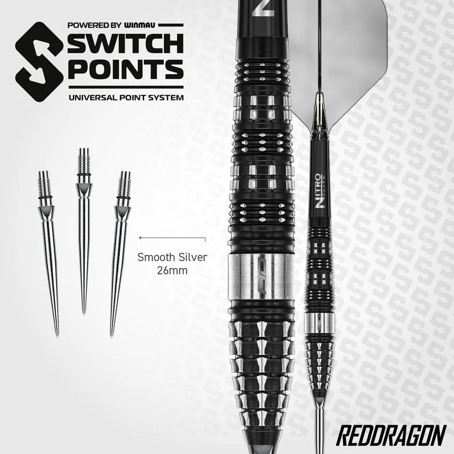RED DRAGON - RECON - TORPEDO - SWITCH POINT DARTS - 90% - 23g/25g
