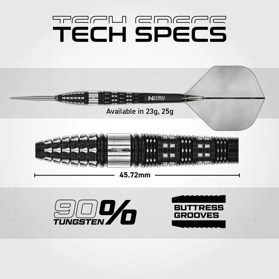 RED DRAGON - RECON - TORPEDO - SWITCH POINT DARTS - 90% - 23g/25g