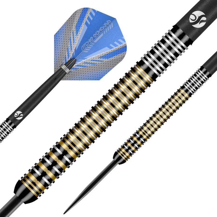SHOT - RICHIE EDHOUSE - MADHOUSE - 90% - STEEL TIP DARTS - 23g/24g/26g