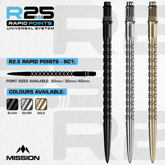 MISSION - SC1 - R2.5 RAPID POINTS - SC1 - 30mm/35mm/40mm