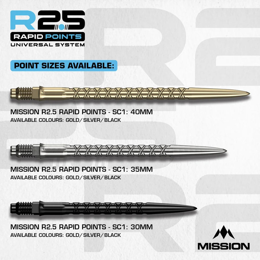 MISSION - SC1 - R2.5 RAPID POINTS - SC1 - 30mm/35mm/40mm