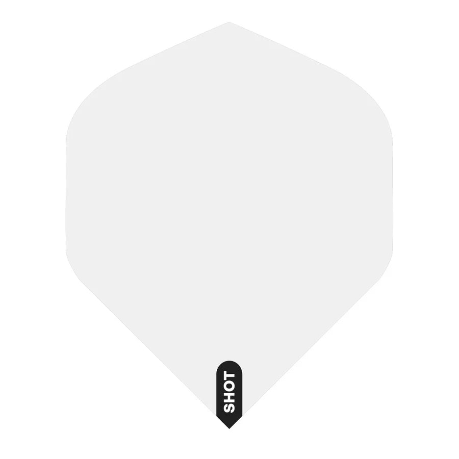 SHOT - MONO - DART FLIGHTS - STANDARD (No.2) - 100 MICRON - VARIOUS COLOURS