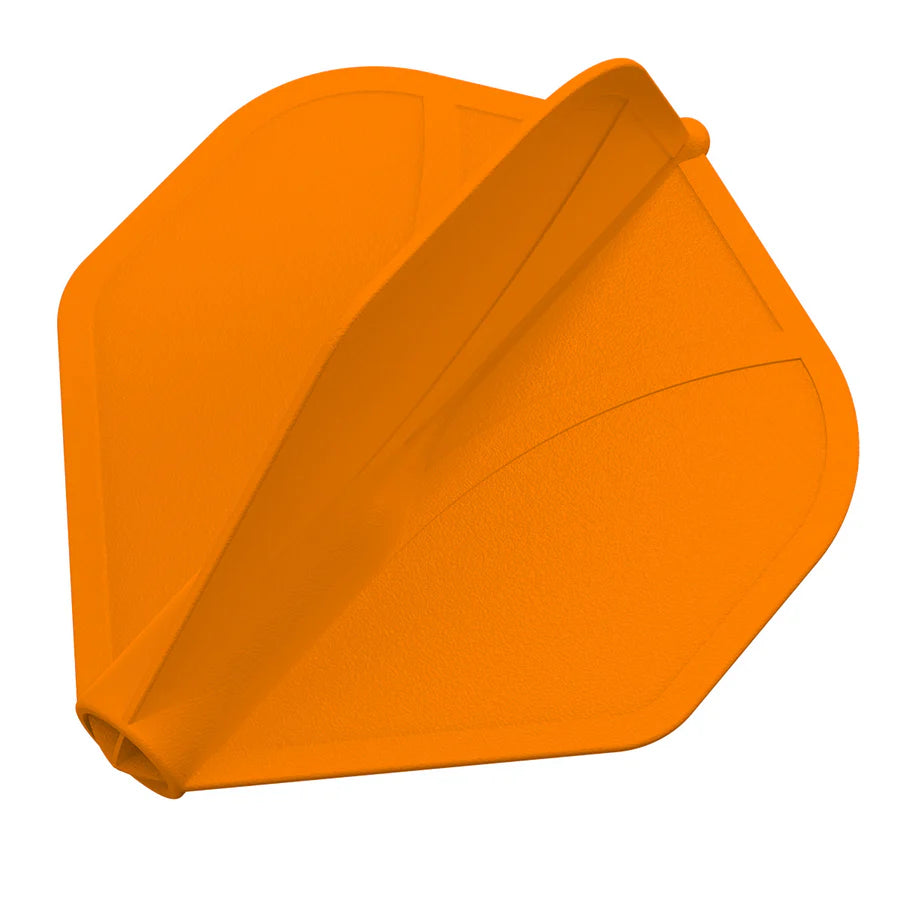 SHOT - AIRFOIL - MOULDED DART FLIGHTS - STANDARD (No.2) - ORANGE