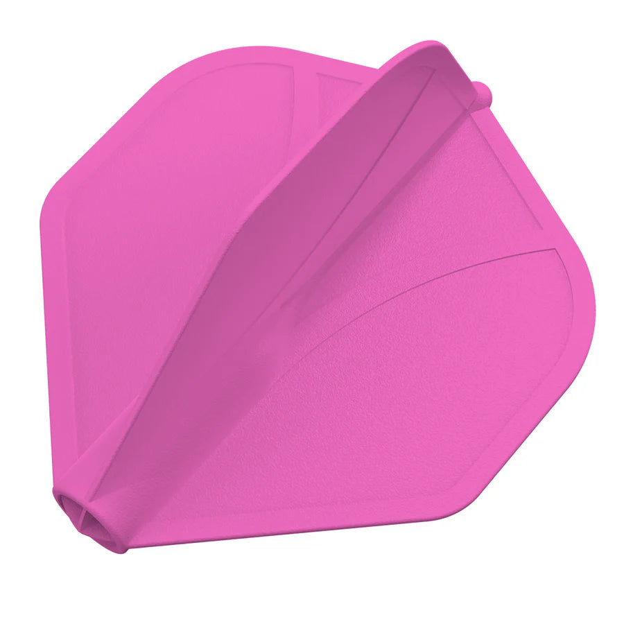 SHOT - AIRFOIL - MOULDED DART FLIGHTS - STANDARD (No.2) - PINK