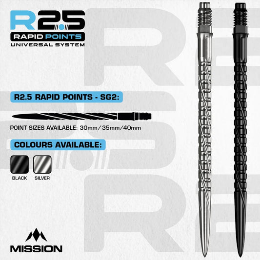 MISSION - SG2 - R2.5 RAPID POINTS - SG2 - 30mm/35mm/40mm