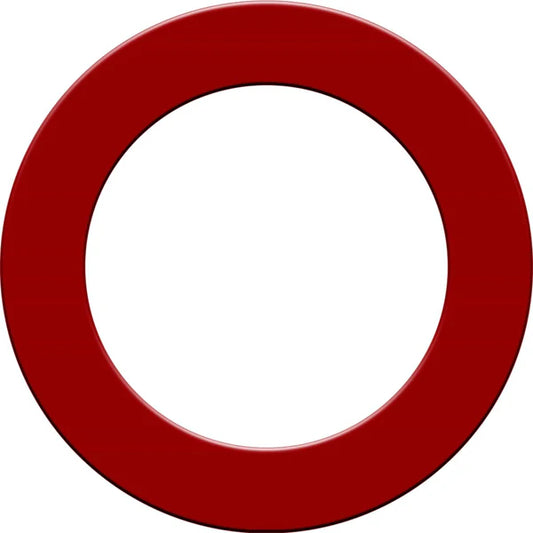 DESIGNA - PLAIN DARTBOARD SURROUND - RED