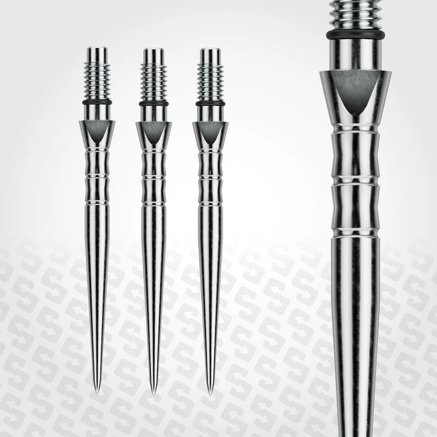 WINMAU - SWITCH POINTS - WAVE - BLACK/SILVER - 26mm/30mm/40mm