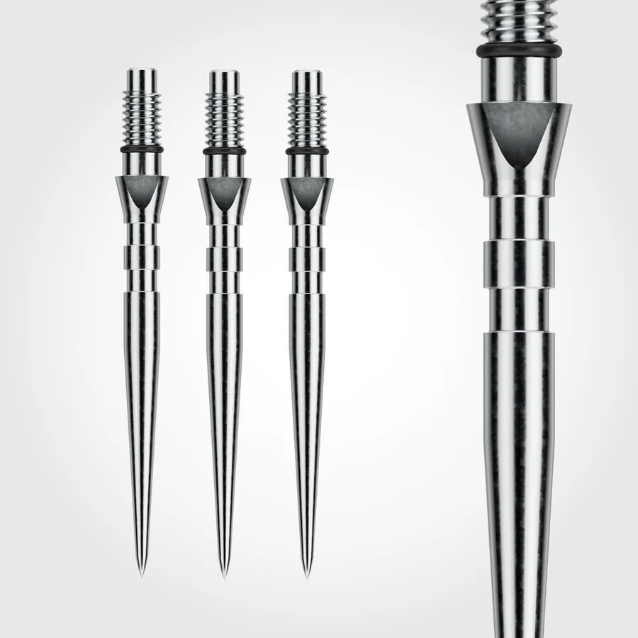 WINMAU - SWITCH POINTS - GROOVE - BLACK/SILVER - 26mm/30mm/40mm