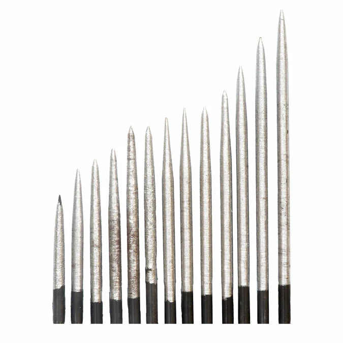 PHARAOH POINTS - SETI - FULL GRIP - STEEL TIP POINTS - 32mm/36mm/40mm/42mm/45mm/50mm/55mm