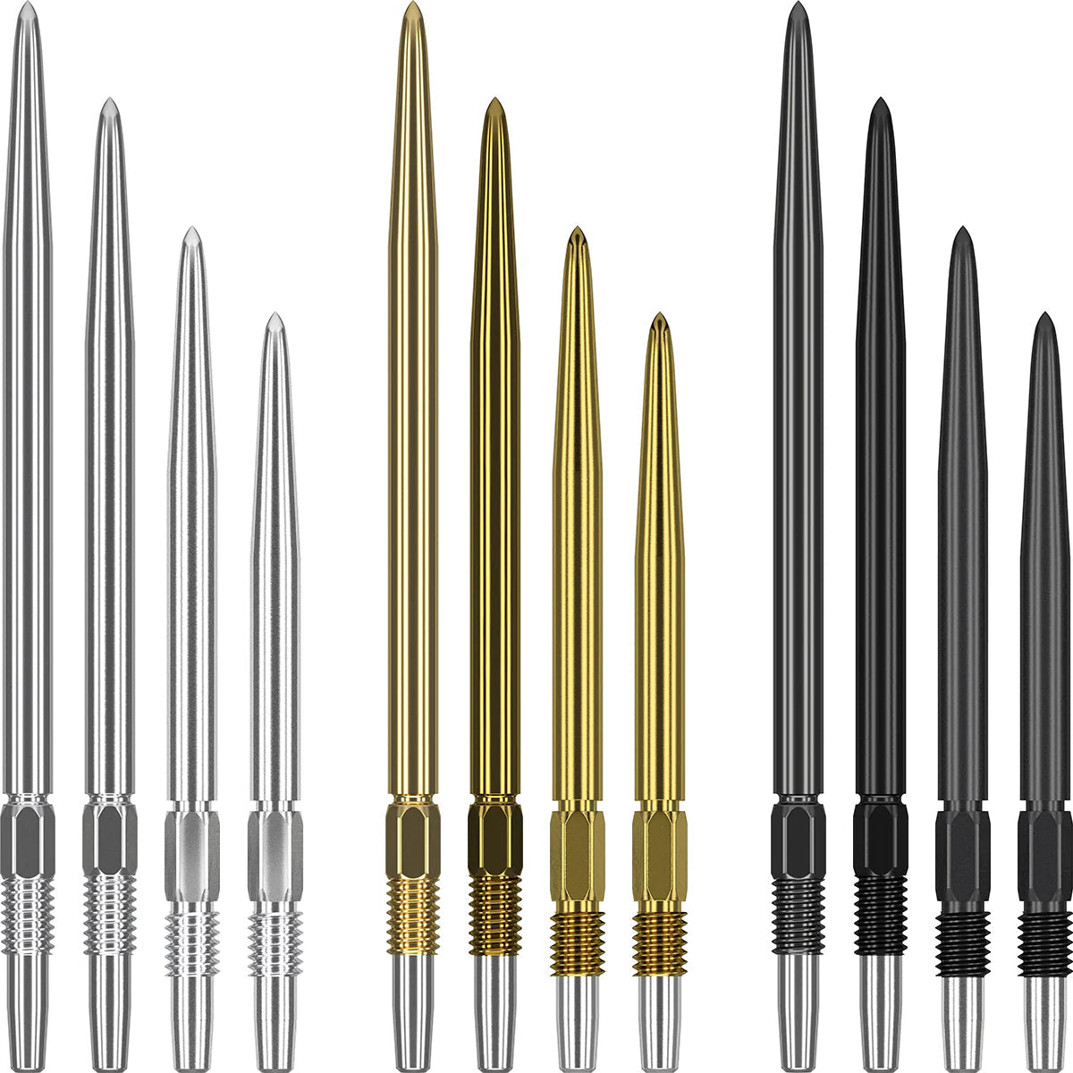 TARGET - SWISS POINTS - SMOOTH - REPLACEMENT/SPARE SWISS POINTS - 26mm/30mm/35mm/40mm