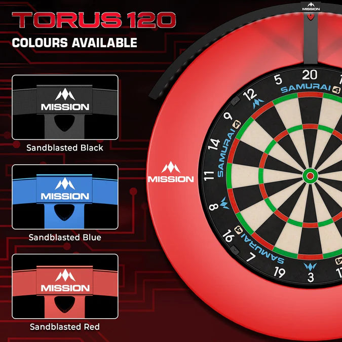 MISSION - TORUS 120 -  USB C - LED DARTBOARD LIGHTING SYSTEM